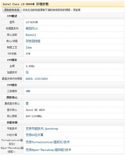 关于i34000m跑分的信息