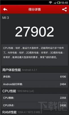包含小米3跑分安兔兔6.0的词条-图2