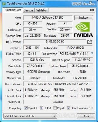 公版gtx960跑分的简单介绍-图3