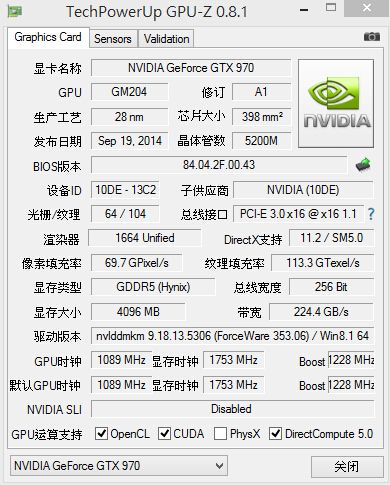 970显卡跑分的简单介绍