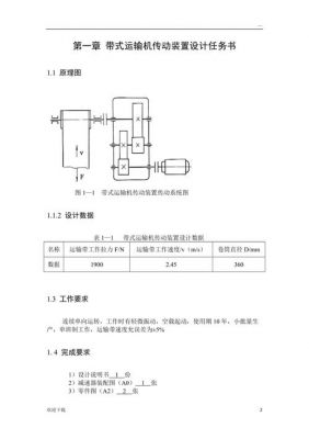 传输带的技术标准（传输带设计）-图1