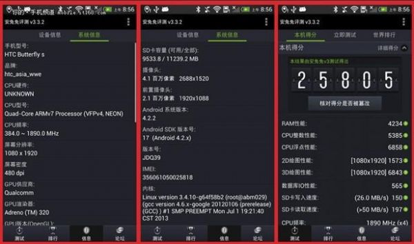 htc蝴蝶跑分的简单介绍-图1