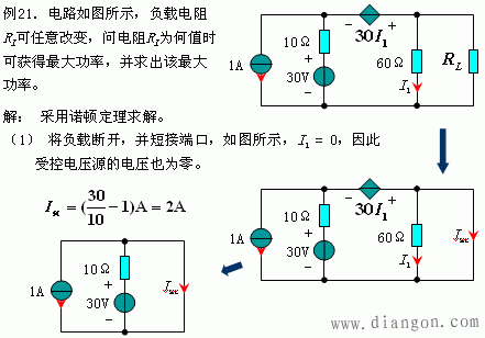 传输管电路原理（传输线电路如图所示）