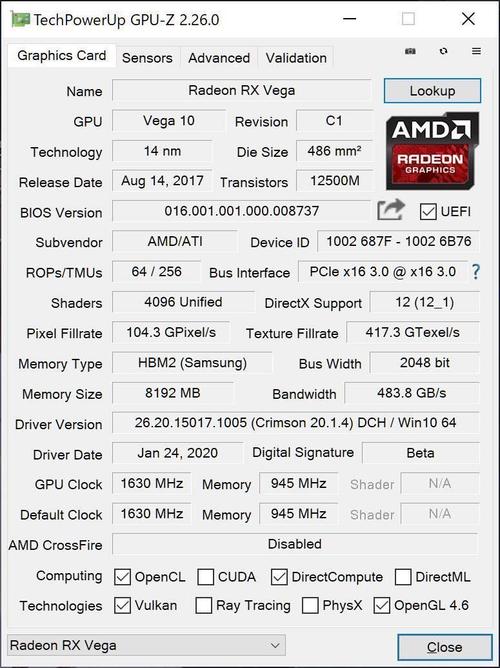 vega64显卡跑分有声音的简单介绍-图2