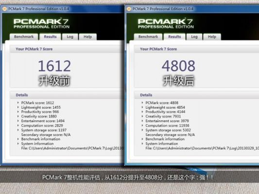 pcmark7跑分多少算高的简单介绍