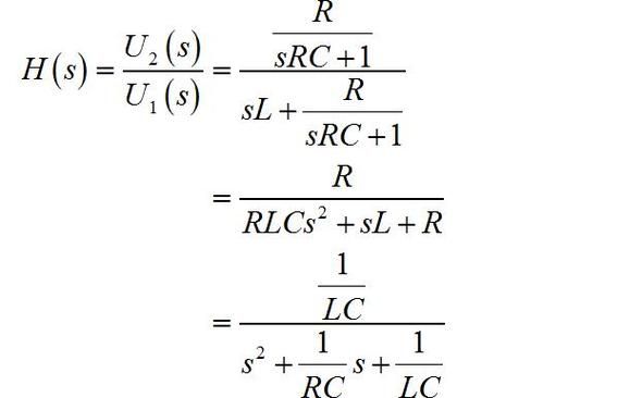 根据某电路传输函数（写出如下电路网络的传递函数）-图2