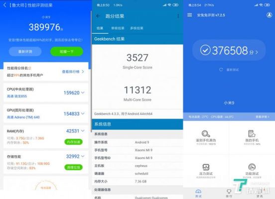 关于小米9最新跑分多少的信息-图1