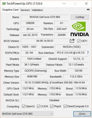 显卡gtx960鲁大师跑分的简单介绍