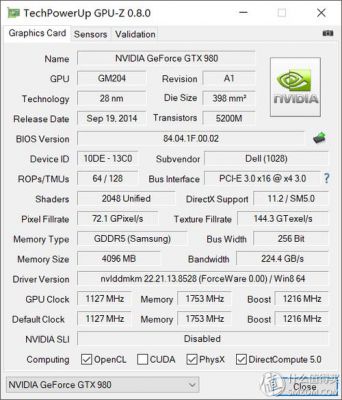 关于gtx970公版跑分的信息-图3