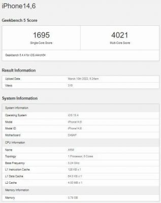 包含苹果6splus10.3.1跑分的词条-图2